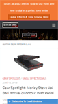 Mobile Screenshot of guitargearfinder.com